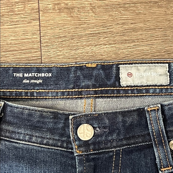 AG Jeans The Matchbox Slim Straight Dark Wash Denim – Men’s Size 36 - Picture 3 of 5